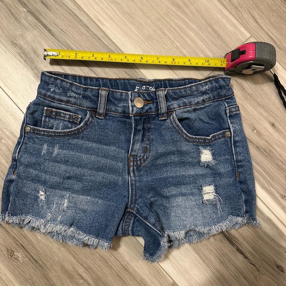 Girls Jean Shorts - Picture 2 of 5